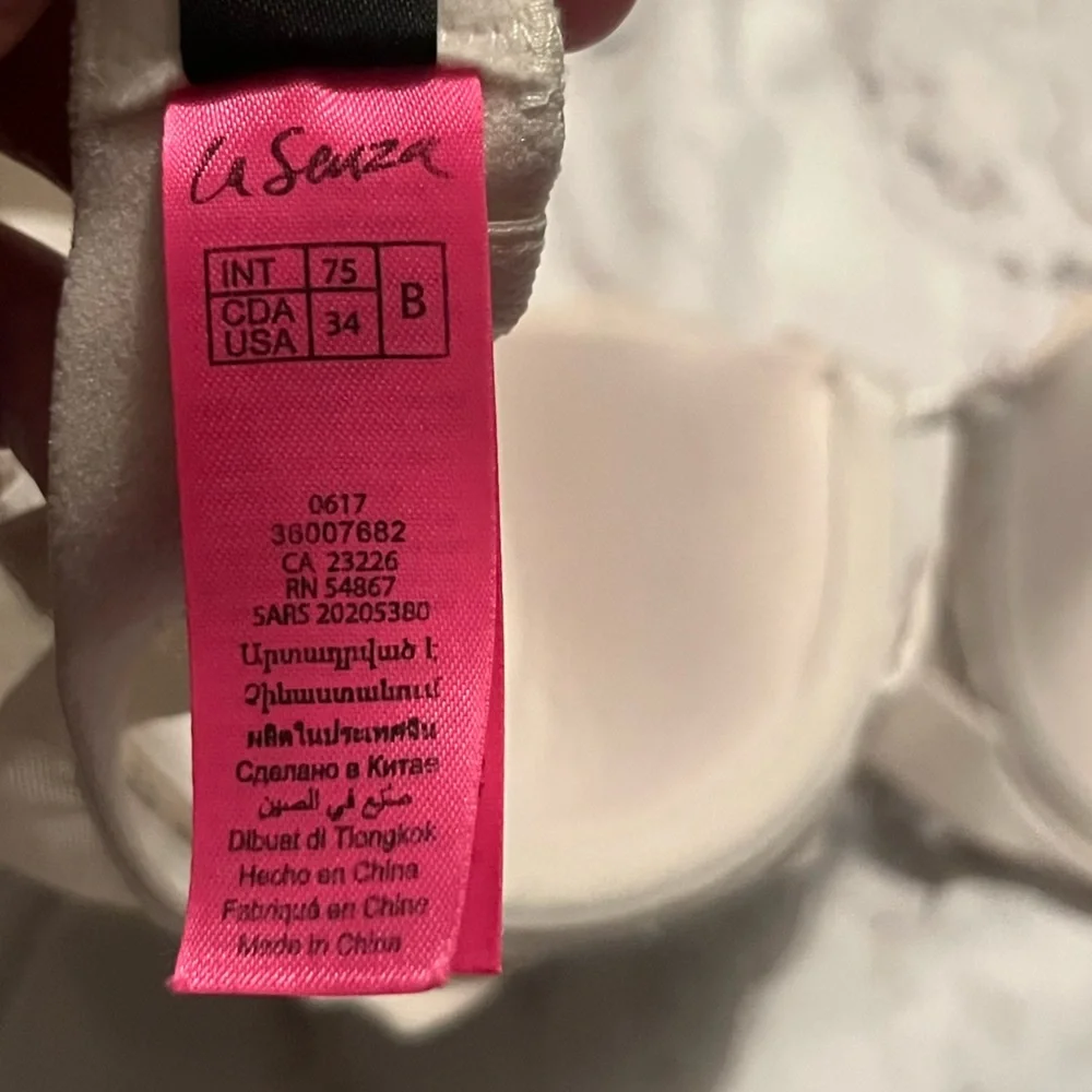 La Senza so free cream‎ lace bra size 34B - Picture 4 of 4